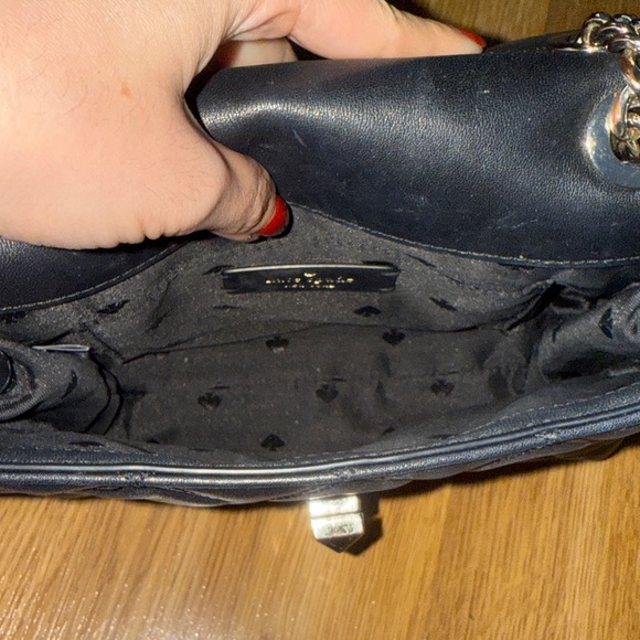 Kate Spade Quilted Leather Shoulder Crossbody Bag Purse - Picture 4 of 4